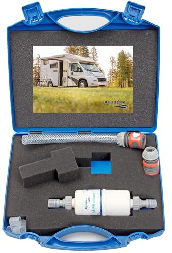 Wasserfilter Camping Wohnmobil Yacht Speedpure Max | Sterile Befüllung Frischwassertank | hoher Durchfluss bis 22 Liter/Minute | hohe Filtermenge bis 12.000 Liter
