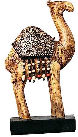 Zerodeko 1 Stück Heimdekoration Ornamente Kamel Ornament Dekorative Kamel Handwerk Krippe Kamel Figur Geheimnisvolle Kamel Figur Kamel Skulptur Kamel Krippe Figur Simuliertes Kamel Harz