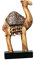 Zerodeko 1 Stück Heimdekoration Ornamente Kamel Ornament Dekorative Kamel Handwerk Krippe Kamel Figur Geheimnisvolle Kamel Figur Kamel Skulptur Kamel Krippe Figur Simuliertes Kamel Harz
