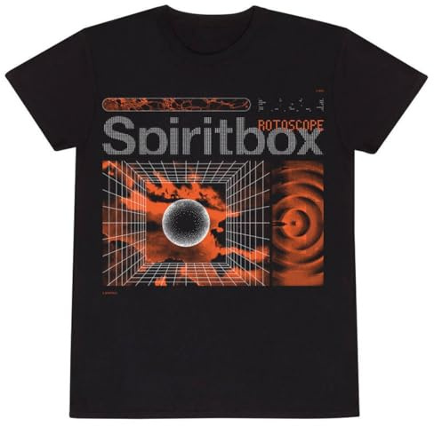 Heroes Inc. Spiritbox 'Rotoscope' (Black) T-Shirt (X-Large)