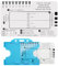 BARMI ECG ruler ECG pocket card ECG 7 step ruler ECG card ECG ruler pocketcard ECG pocket card uk Pocket sized 8.6cm x 5.4cm. Ideal for paramedics, EMT's, nurses & doctors.
