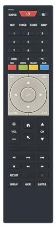 AIDITIYMI RC-12 Replacement Remote Control Compatible with QANTEC 32 50 55 65 75 4K UHD HDR Smart TV
