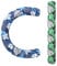WERNNSAI Lot de 2 Flotteurs de Frite Piscine Gonflables Incurvés pour Adultes Accessoires de Piscine pour Vacances d'été Mer Plage Lac Jeux d'eau Fête