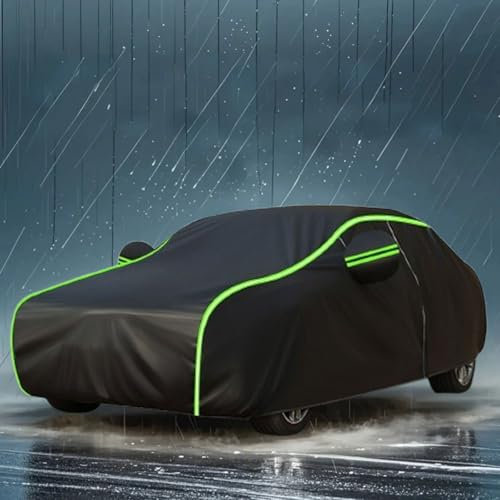 Autoabdeckung Wasserdicht für 𝖬𝗂𝗇𝗂 Cooper S Abdeckplane Auto Vollgarage Regen Sonne UV Schutz Abdeckplane SUV Vollgarage