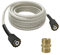 Tuyau de nettoyeur haute pression de 7,6 m – Remplacement pour Greenworks 5200402, pour tous les nettoyeurs haute pression Greenworks, raccord rapide de 6,35 mm