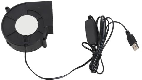 USB -Blower -Lüfter 3 Geschwindigkeitsmodus 97mm 3,8 Zoll DC5V Pinseler Kühllüfter für PC Elektronik und 3D Drucker