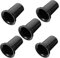 Operitacx 5 PCS Bass Reflex Tube for Speaker Systems Durable Plastic Woofer Box Port Tube Replacement Speaker for Home Car Audio Enhance Low Frequency Output