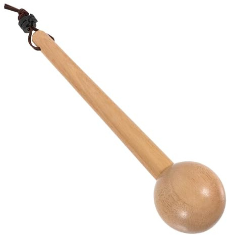 ROMISBABA Wooden Mallet Glove Hammer for Glove Shaping Non-slip Handle and Rounded Tip Portable Mitt Shaper Tool for Match Use