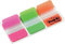 Post-It Index Strong Ablagetabs, Standard, Verschiedene Farben, 25.4 mm x 38.1 mm, 66 Haftstreifen/Spender, 1 Spender/Packung