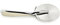 BRANDANI 55862 Love Me-Taglierina per Pizza, Colore: Avorio in Lega di Zinco, Inossidabile, TPR, Multicolore