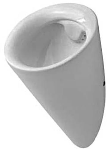 Duravit Urinal Starck 1, Zu und Ablauf verdeckt, ohne Deckel, weiß WonderGliss 83200001