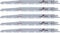 Bosch Professional Coffret de 25 lames de scie sabre S 1531 L Top for Wood (pour le bois, 240 x 19 x 1.5 mm, accessoires pour scie sabre)
