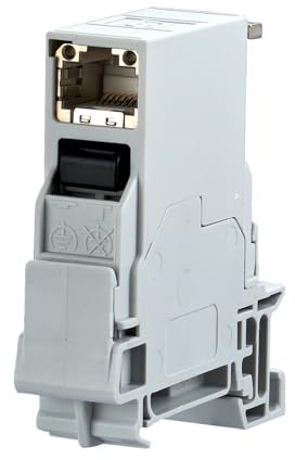 METZ CONNECT E-DAT Industry TS35 field jack insert T568A