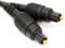 óptico Tos Cable Digital Audio HQ 4 mm Cable Oro para Soundbar/PS4/Sky 1 m [1 metros/1m]