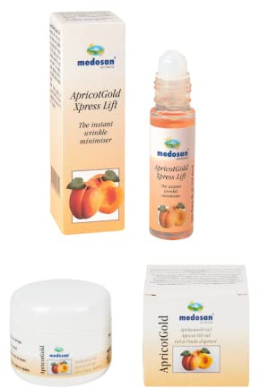 MEDOSAN Aprikosen-Set | Sparpreis | ApricotGold Gelpflege | ApricotGold XPress Lift