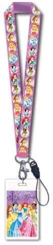 Disney Princess Lanyard with Card Holder by Disney