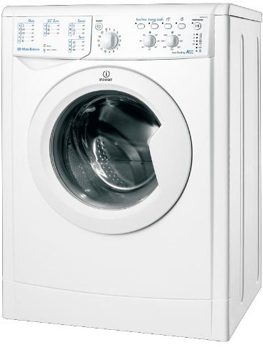 Indesit IWSC 61253 C ECO EU - Lavatrice con caricamento frontale/A+++ / Slim / 6 kg/Eco Time/LED