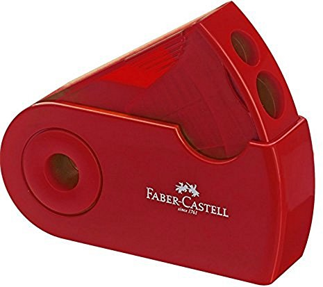 Faber-Castell Red Double Tip Pencil Sharpener