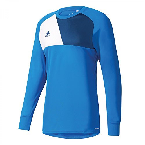 adidas Boy's ASSITA 17 GK Long Sleeved T-Shirt, blue/White, 13-14 Years (XL)