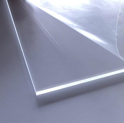 Cuadros Lifestyle | 4mm Acrylglas 30 x 20 cm 2er Pack | PMMA XT | transparent | glasklar | UV beständig | beidseitig foliert | im Zuschnitt 300 x 200 mm 2er