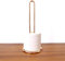 Wankd Toilettenpapier-Ersatzrollenhalter - Toilettenpapierhalter freistehend - Designer Klopapierhalter - praktischer und schicker Papierrollenhalter - Farbe: Roségold (chromiert)