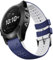 NotoCity Armband für Garmin Fenix 5/Fenix 6 Pro/Fenix 5 Plus/Fenix 6/Fenix 7/Forerunner 945/Forerunner 935/Approach S60/Approach S62/Quatix 5 22 mm Quick-Fit Silikon armband(Schwarz-grau)