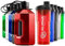 Alpha Designs | 2 Pack Water Bottle (2.4L) & Protein Shaker Bottle (1L) Bundle | Red