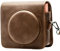 HelloHelio Vintage Tasche kompatibel für Fuji Instax Square SQ1 Sofortbildkamera, Premium veganes Leder Tasche mit abnehmbarem/verstellbarem Schultergurt (braun)