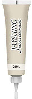 Kaefen 20ml Flüssigleder, Leder Reparatur Set,Komplementärfarbe Creme, für Ledercouch Lederjacke Autositz Sofa Mäntel (Y-F, 20ml)