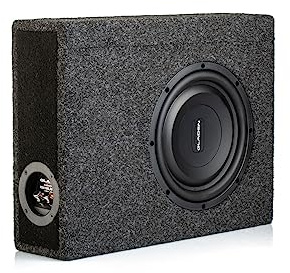 Gladen RSX10 Slim-CB-CU | 25cm Downfire Subwoofer geschlossen