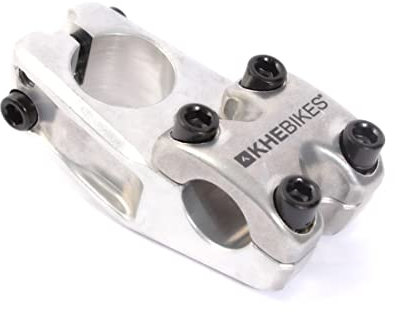 KHE Freestyle Alround BMX 7005 Aluminium Vorbau 1 1/8 Toploader 50mm Vorlauf Silber nur 264g