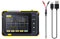 perfk Mini-Digitaloszilloskop-Multimeter, 200 kHz, elektronischer Komponententester, tragbares digitales Oszilloskop für den elektronischen, Standard