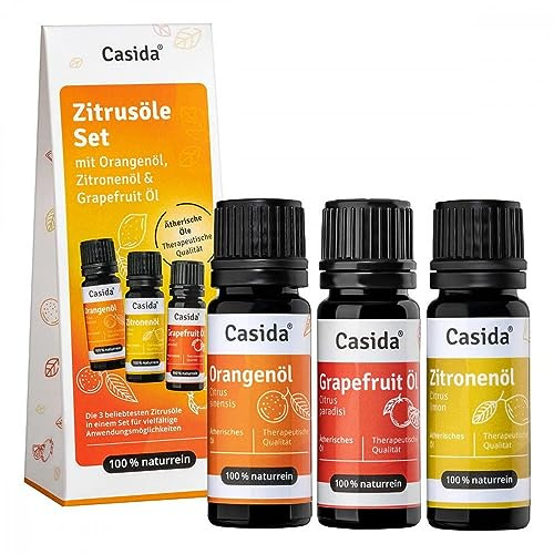Zitrusöle Set Orangenöl&zitronenöl&grapefruit öl 3X10 ml