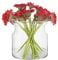 TREND FOR HOME Glaszylinder H: 19 cm Glasvase Rund Vase Durchsichtig Runde Vase für Rosen Trockenblumen Straus Blumenvase Hochzeit Deko Glasvase Zylinder | Ø 19 cm | 4640 ml | Sunflower