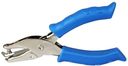 JTKREW Perforatore Perforazione Carta Capacità Perforatore a Foro Singolo Perforatore a Pinza per Carta Foratrice per Carta per Fai da Te Ufficio Scuola