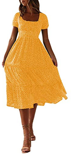 Robe Femme Enceinte Bohème Col en V Elégant Taille Haute Manches Courtes Décontractée A-Ligne Cocktail De Soirée Plage Chic Florale Vetement De Femme Robe Chic