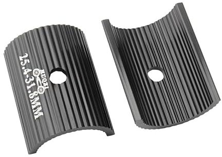 Lohill Fahrradlenker Shim Spacer,Bike Vorbau Shims, Universal Fahrrad Lenker Adapter Unterlegscheiben Aluminiumlegierung, Lenkerhülse 25.4 auf 31.8 mm, Lenkerschaft-Reduzierstück