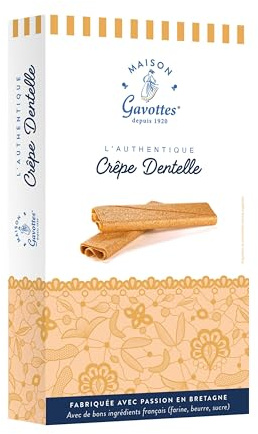 Maison Gavottes - kleine gefüllte Crêpes Dentelles 100g, Menge:3 Stück
