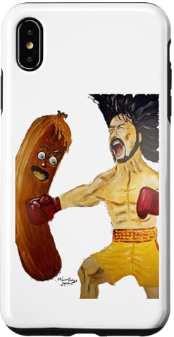 Hülle für iPhone XS Max Fight the Wurst