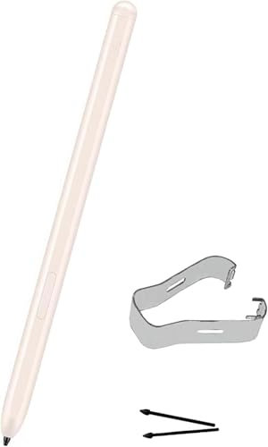 Galaxy Z Fold 4 S Stylet de Rechange pour Samsung Galaxy Z Fold 4 Stylet (sansBluetooth) + 2 Pointes(Beige)