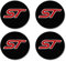 ASEUOG 4 Stück 56mm Auto Radnabenkappen Aufkleber ​für Ford Focus KUGA S-MAX Explorer Mondeo Everest Transit Radnabendeckel Auto-Styling-Zubehör,B