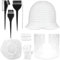 9 Stücke Strähnchenhaube, Strähnenhaube Stränchen Haube Strähnen Set Strähnchen Set Haar Haube, Haarfärbezubehör Mit Haarhaken, Färbepinsel, Handschuhe Für Frauen Und Mädchen