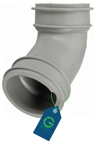 G GRIMALDI Canotto Raccordo Pompa Lavastoviglie Compatibile con Candy Hoover Zerowatt Iberna 91620007 41015226 — Durite Pompa Ciclaggio 11 cm — Tubo Collegamento Pompa Lavastoviglie