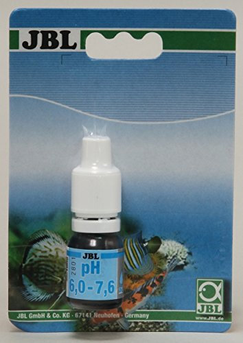 JBL Nachfüller für pH Test 6,0-7,6 Bestimmung des Säuregehalts in Süßwasser Aquarien, 25347