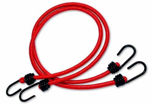 Chapuis TE3 2 Sandows + Crochet acier plastifie 40 kg D 10 mm L 80 cm (Coloris aléatoire)