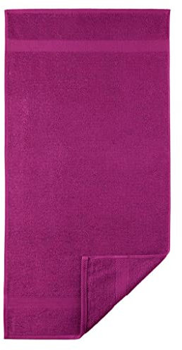 Egeria 2010450 Diamant Handtuch, Baumwolle, vivid pink, Größe 50 x 100 cm