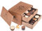 CHOCOLISSIMO - Pralinen Geschenk - Schokolade Geschenk - 20 edle Pralinen in Holzbox mit Blumenmotiv - Geburtstag Geschenk für Frauen, Mama, Freundin, Oma - Frauentag, Renteneintritt