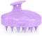 FREATECH Scalp Massager Shampoo Brush, Soft Silicone Bristles for Hair Growth, Scalp Scrub and Head Massage, Shower Hair Wash Brush Scalp Scrubber/Exfoliator for Dandruff, Men Women Kids, Purple