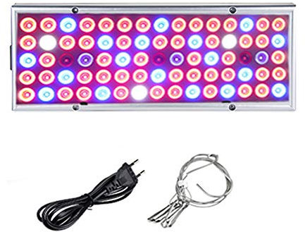 Grow Lamp, LED Grow Light 25W 45W Full Spectrum Plant Lighting Fitolampy for Plants Flowers Seedling Cultivation,75LED
