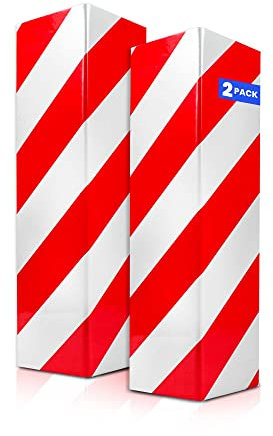 CRINSTON® Garagen Wandschutz | 2 STÜCK 40 x 20 x2cm | Kantenschutz Schaumstoff Garage Auto, Autotürenschutz Garage, Perfekt um Stöße und Kratzer zu Vermeiden.